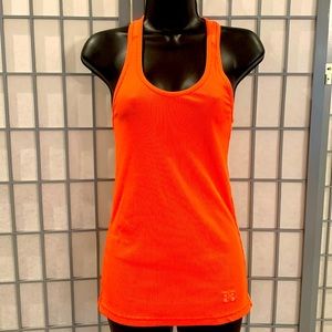 Under Armour Bright Orange Tank Size Small